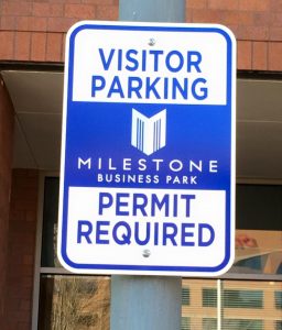 Informational Signs custom parking outdoor metal traffic sign safety wayfinding 256x300